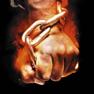 Fire hand wallpaper