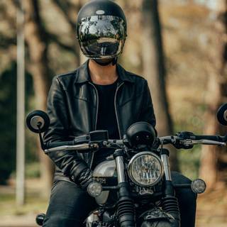 Motorcycle jacket wallpaper