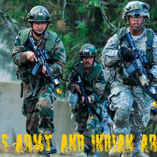 Indian army logo 4k wallpaper