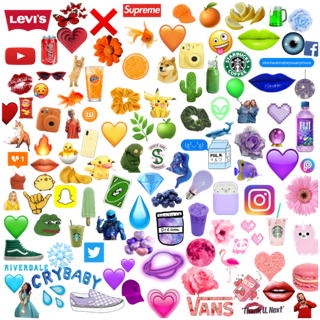 Emojis rainbow wallpaper