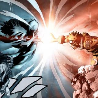 Orochimaru and Sasuke wallpaper