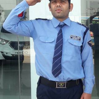 Security guard uniform wallpaper