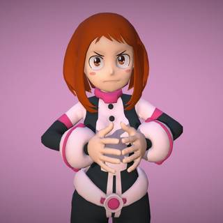 Ochaco Uraraka icon wallpaper