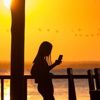 Paradise lake wallpaper