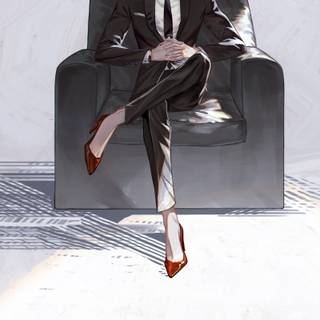 Anime suit wallpaper