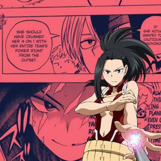 Momo Yaoyorozu My Hero Academia wallpaper