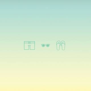 Summer simple wallpaper