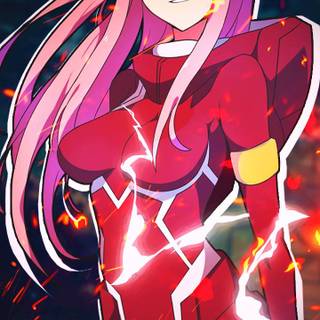 Zero Two Android 4K wallpaper