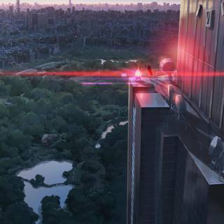 HD The Garden of Words wallpaper