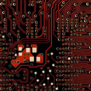 Printed circuit board wallpaper