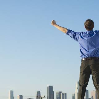 Successful man wallpaper