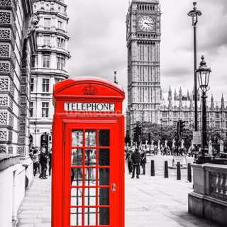 Phone booth wallpaper