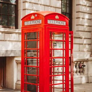 Phone booth wallpaper