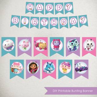 Gabby's Dollhouse wallpaper