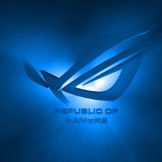 Asus blue wallpaper