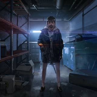 Gamer anime 4k wallpaper