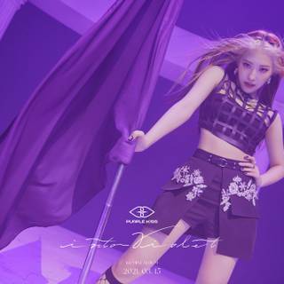 Purple Kiss wallpaper