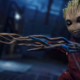 Groot 4k desktop wallpaper