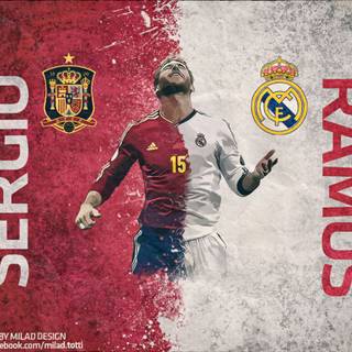 Sergio Ramos Spain wallpaper