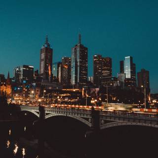 Melbourne 4K wallpaper