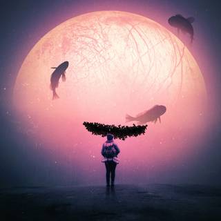 Alone boy 4k wallpaper