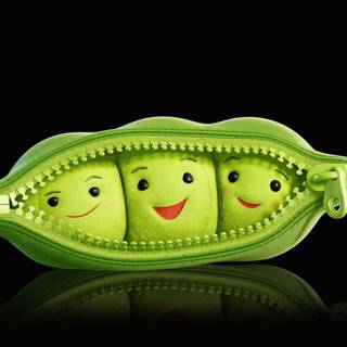 Green peas wallpaper