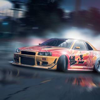 Street racing 4k wallpaper
