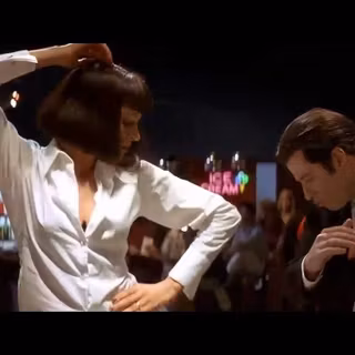 Pulp Fiction dance wallpaper