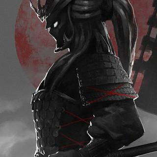 4k samurai mobile wallpaper
