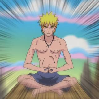 Naruto training wallpaper