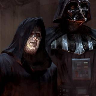 Star Wars Battlefront Darth Vader and Emperor Palpatine wallpaper