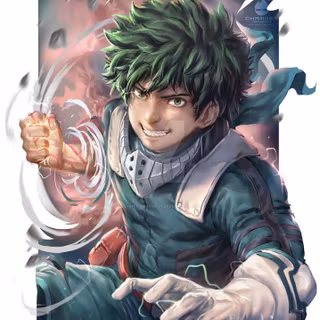 Deku fanart wallpaper