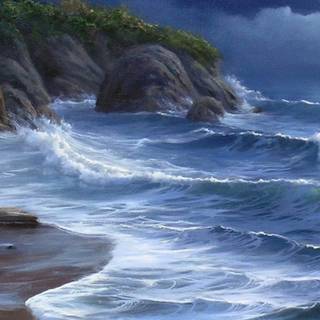 Beach mobile 4k wallpaper