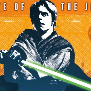 Luke Skywalker second lightsaber wallpaper