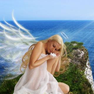 Angels from heaven wallpaper