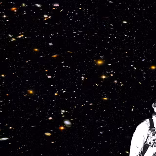 Cartoon astronaut wallpaper