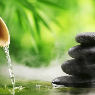 Relaxing spa wallpaper