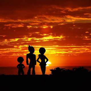 Vegeta family wallpaper