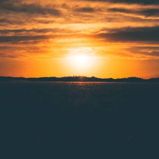 Sunset PC 4k wallpaper