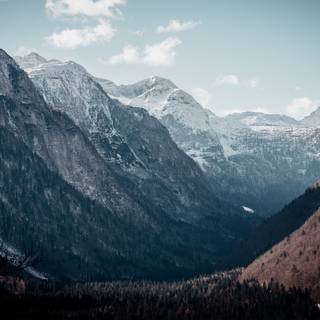 Mountain peaks 4k wallpaper