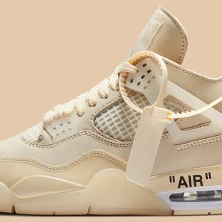 Jordan 4 Off White wallpaper