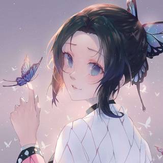 Kanae Kocho icons wallpaper