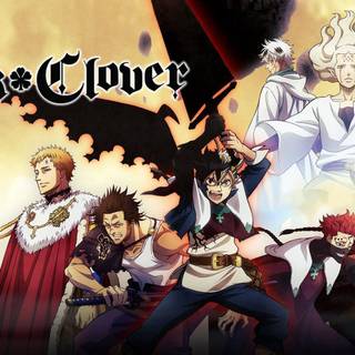 Black Clover HD desktop wallpaper