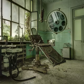 Mental hospital wallpaper