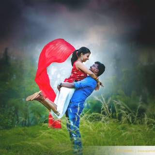 Traditional couples wallpaper