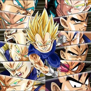 Vegeta ultimate forms wallpaper
