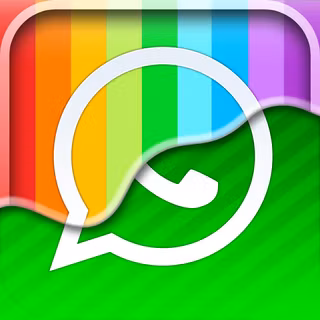 WhatsApp icon wallpaper
