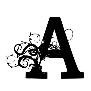 A letter logo wallpaper