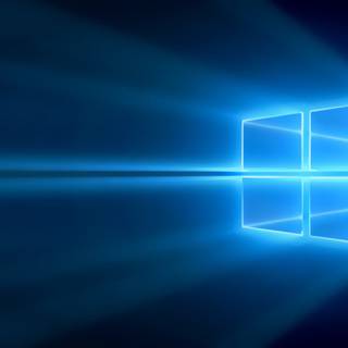 Windows 10 blue wallpaper