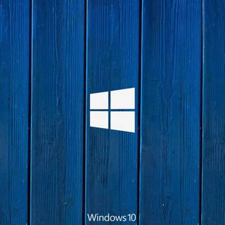 Windows 10 blue wallpaper